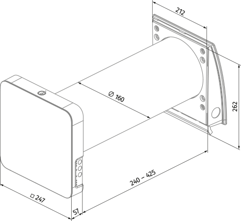 Blauberg Vento InHome W