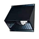 Outdoor grille DN160 - black