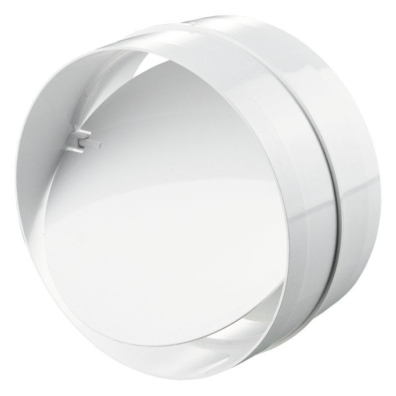 Inner connector DN100 with closing rack - plastic