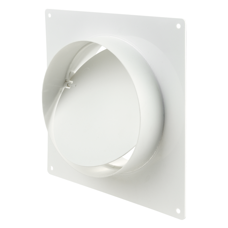 Installation plate for plastic pipe DN125