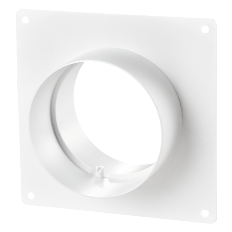 Installation plate for plastic pipe DN125
