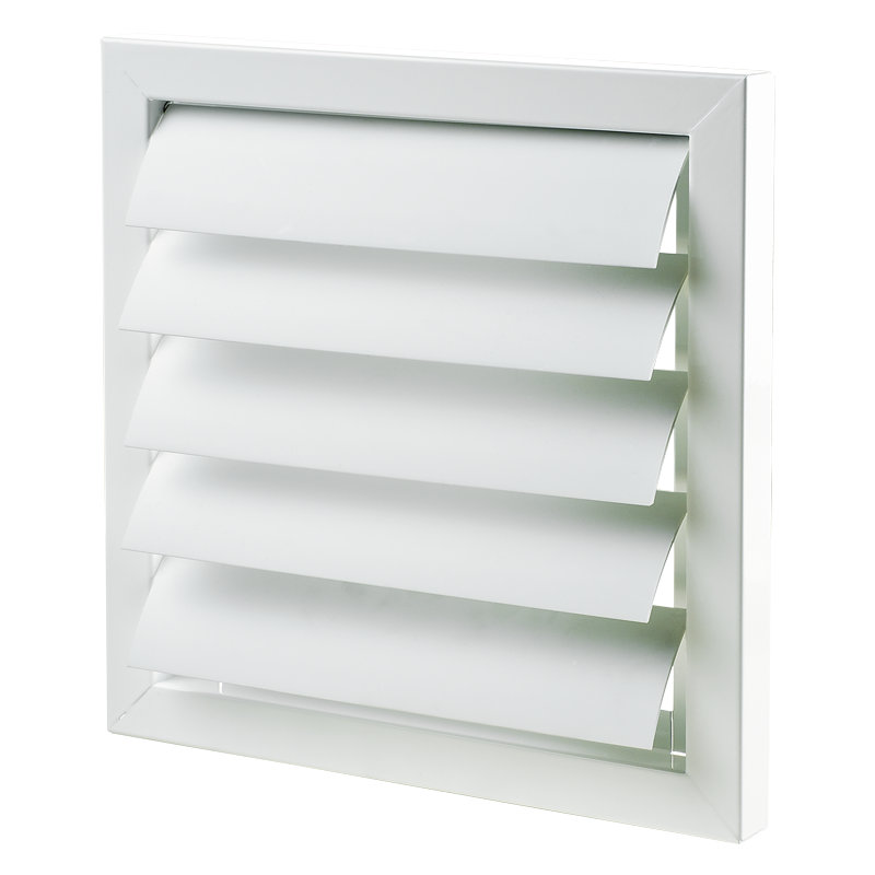 Prezračevalna rešetka 715x715 - plastika - bela