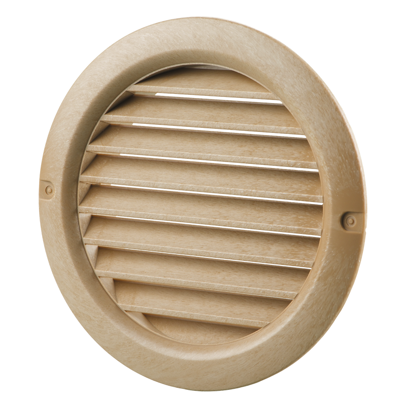 Ventilation grille D150 - plastic - OAK