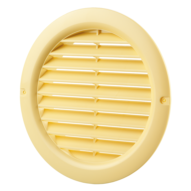 Ventilation grille D150 - plastic - beige