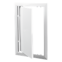 Inspection window 200x300 - plastic - white