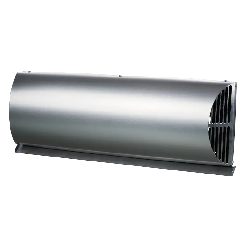 Combi grille 2x100 (intake/exhaust) - chrome