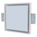 Ceiling valve D125 - square - for drywall installation