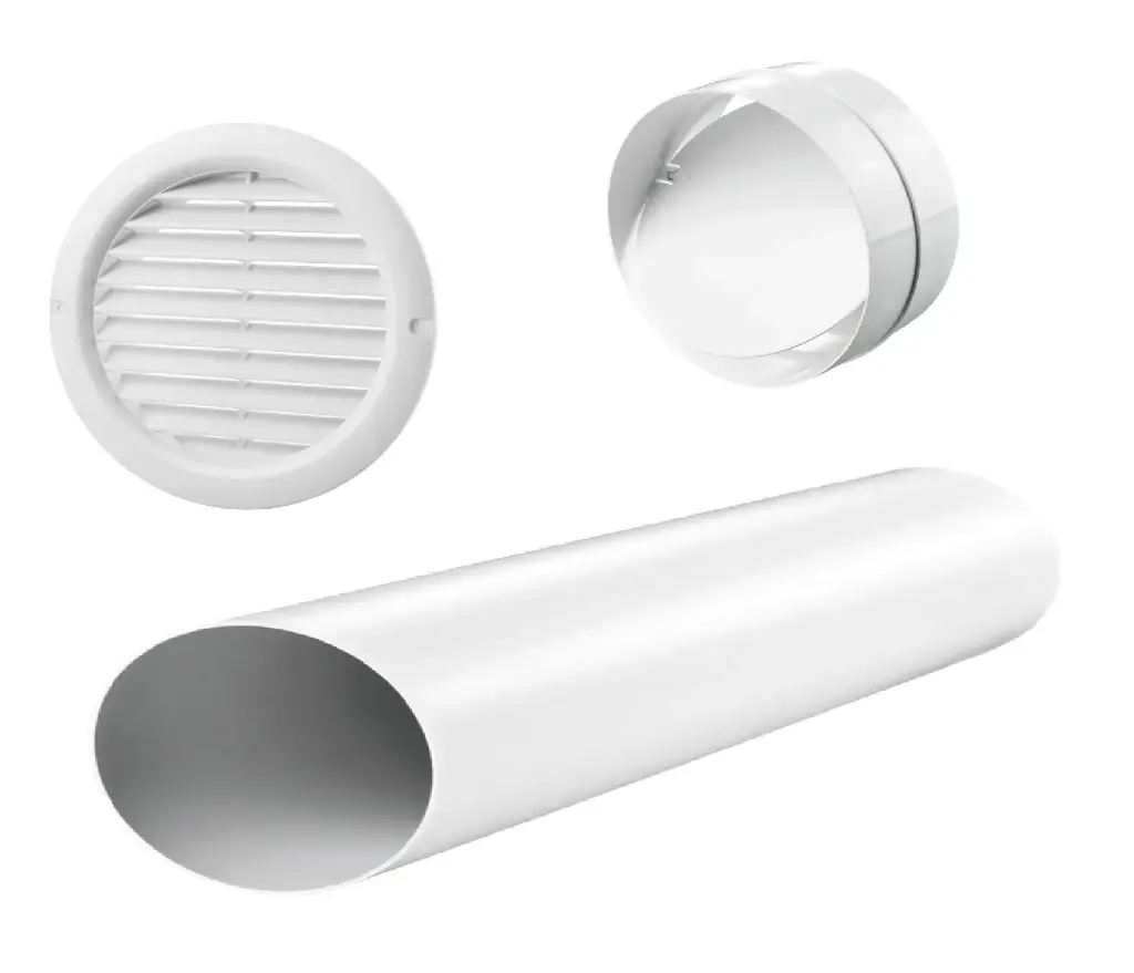 Set za montažo ventilatorja D150