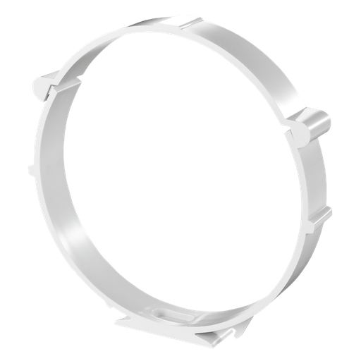 Plastic duct clamp D100