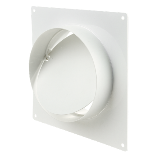 Installation plate for plastic pipe DN125