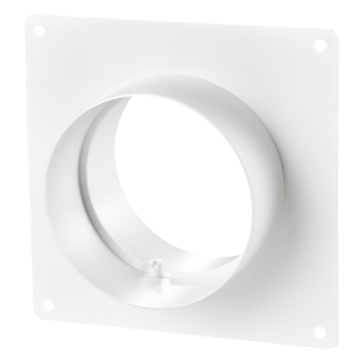 Installation plate for plastic pipe DN125