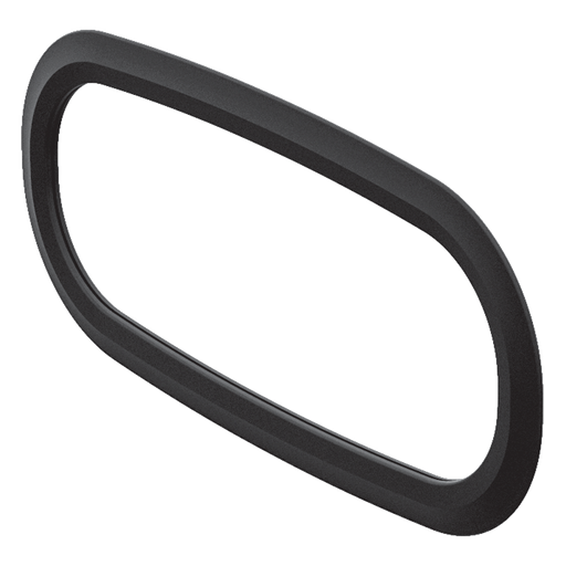 Sealing rubber for oval flexible duct 52x110