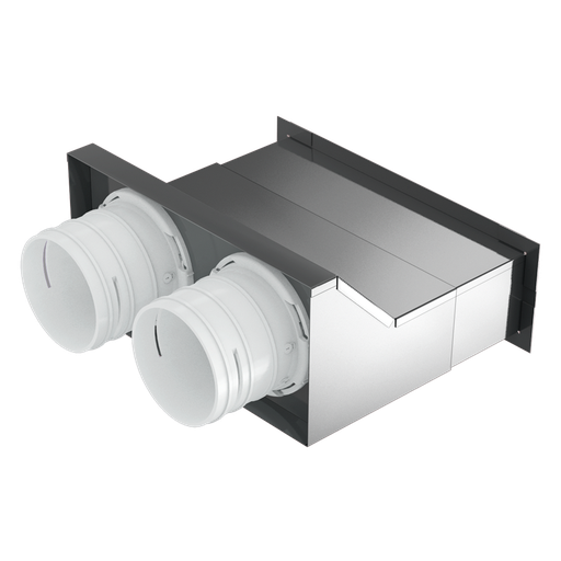 Grille connector 200x55/2x75 - steel