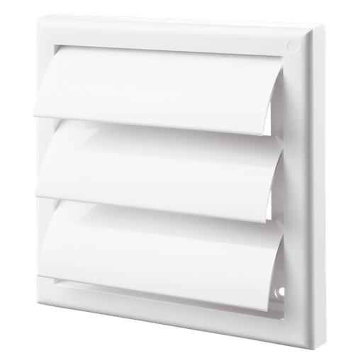 Ventilation grille 250x250 - plastic - white