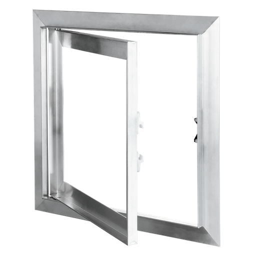 Inspection window for plaster wall 400x400 