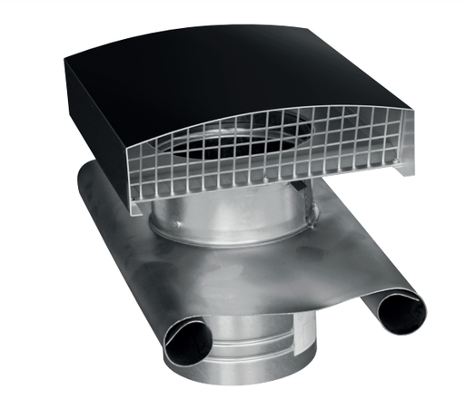 Roof cap D160 - set