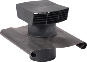 Roof cap D150 - set - plastic