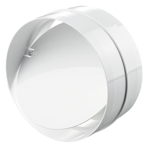 Inner connector D150 with closing rack - plastic  